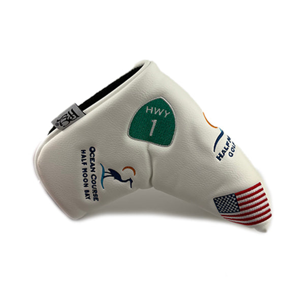 Putter cover with HMB Golf Logos