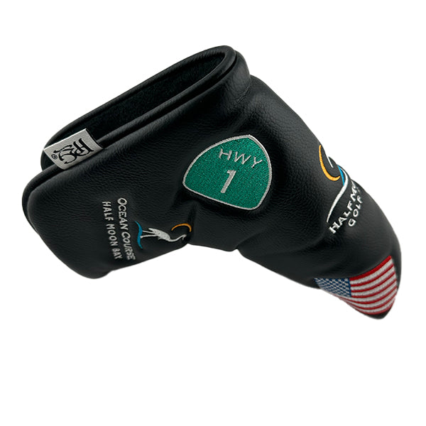 Putter cover with HMB Golf Logos