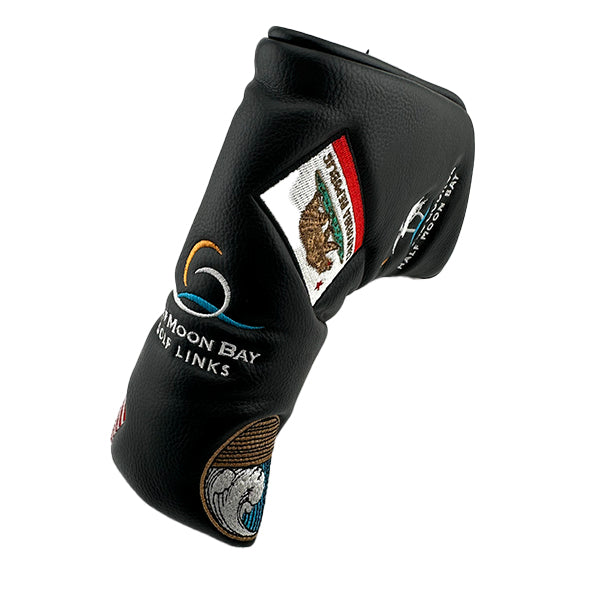 Putter cover with HMB Golf Logos